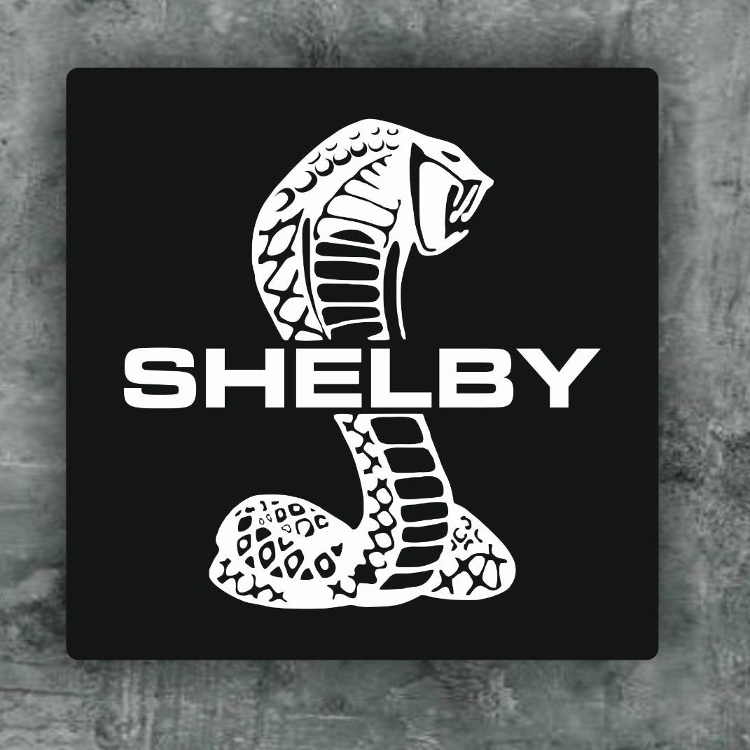 Handgefertigte Shelby Logo Wanddekoration Garagen-Deko Wandkunst
