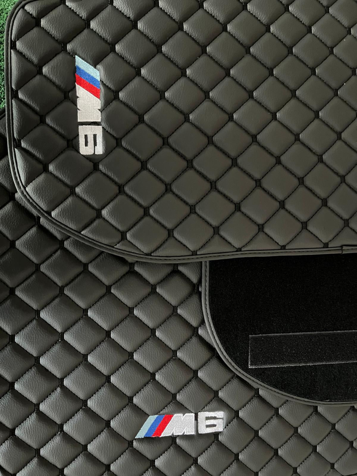 BMW M6 Leder Fußmatten Maßgeschneidert