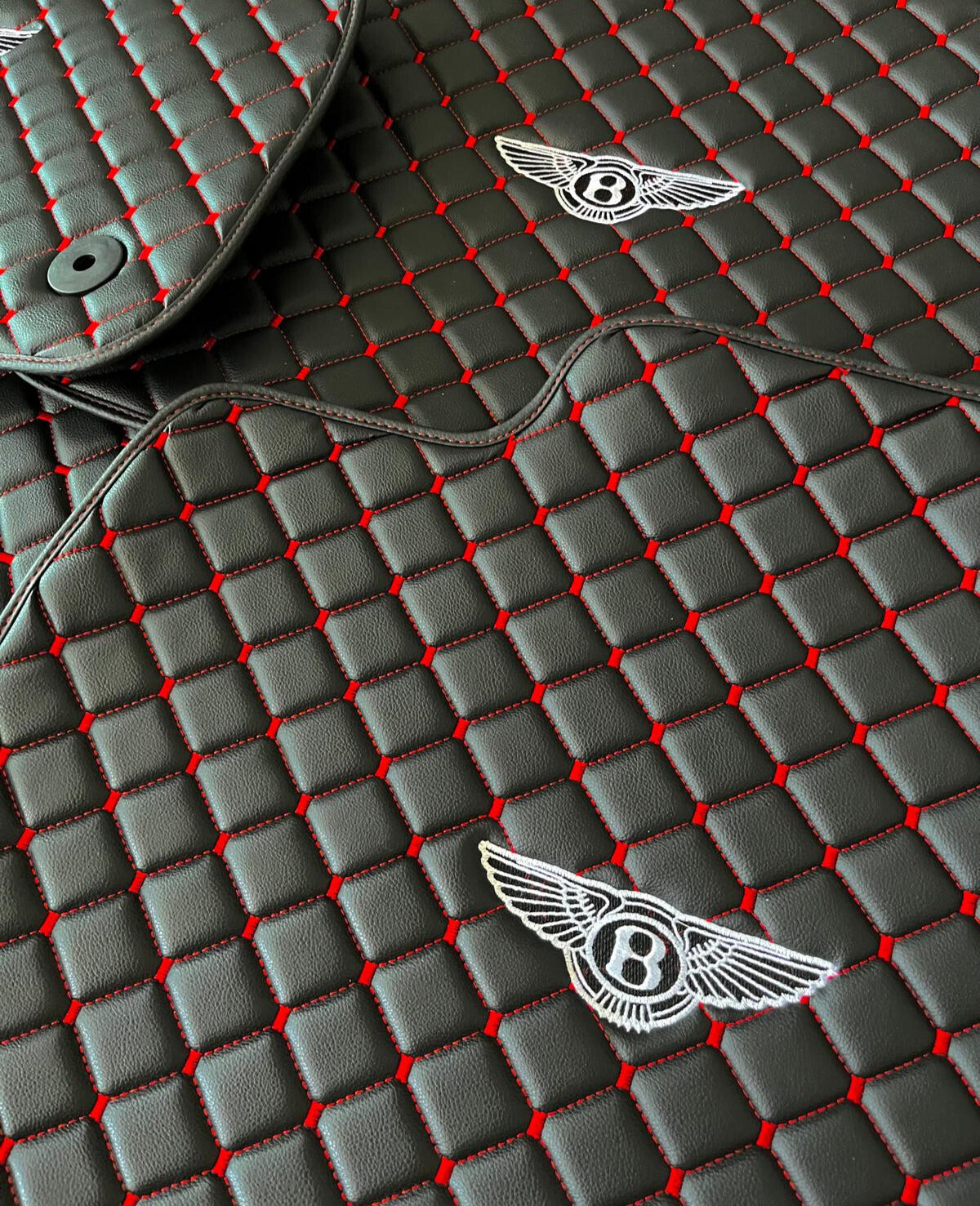 Bentley Leather Floor Mat Set Custom Made for All Models