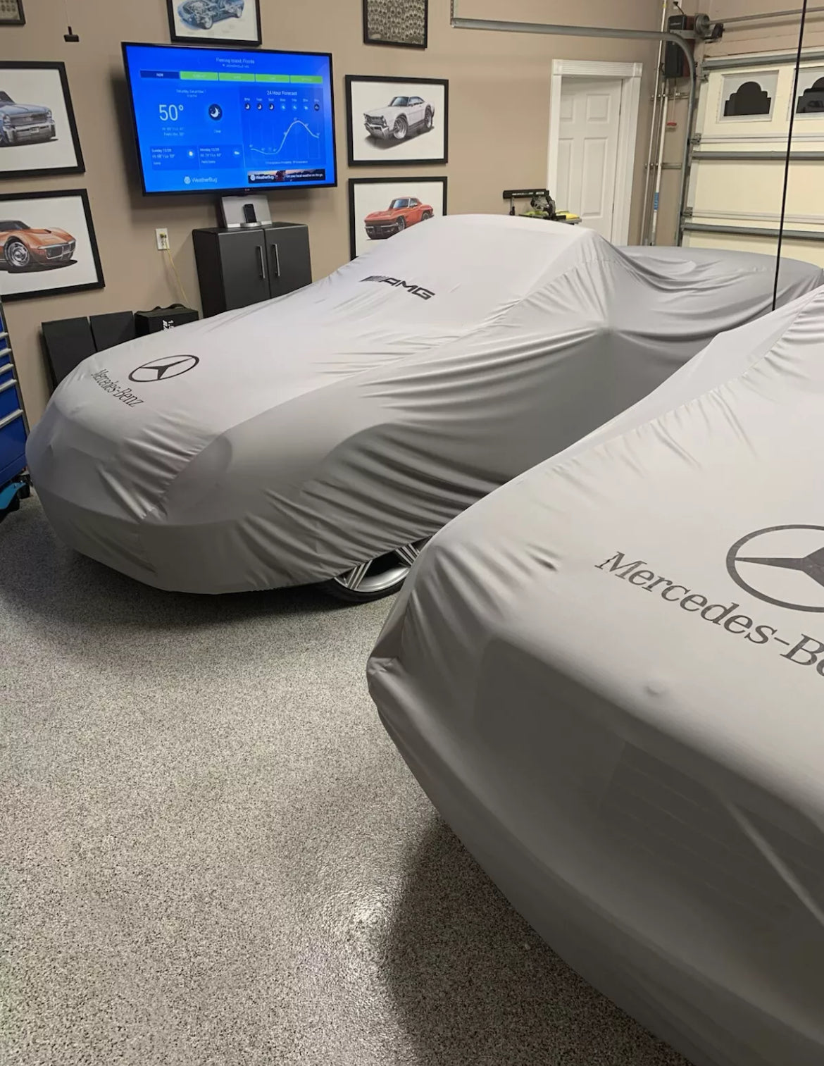 Mercedes-Benz Autoabdeckung 1975–2026 – Indoor-Abdeckung für M. Benz & AMG