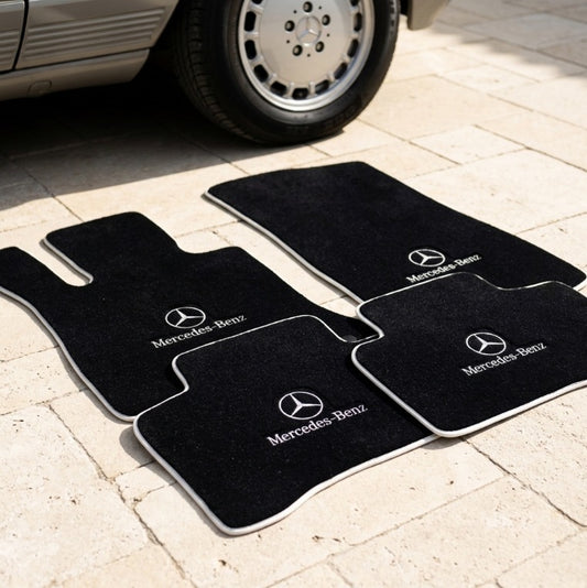 Für alle Mercedes Benz Teppich Auto Fußmatten maßgefertigt für alle Mercedes Benz Modelle, Teppich Innenraumschutz