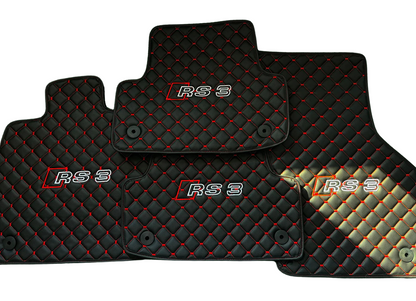 Audi RS3 Leather Floor Mats