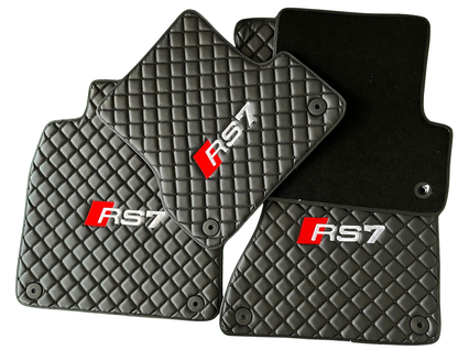 Audi RS7 Leather Floor Mats