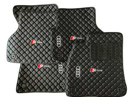 Audi Sline Leder Fußmatten