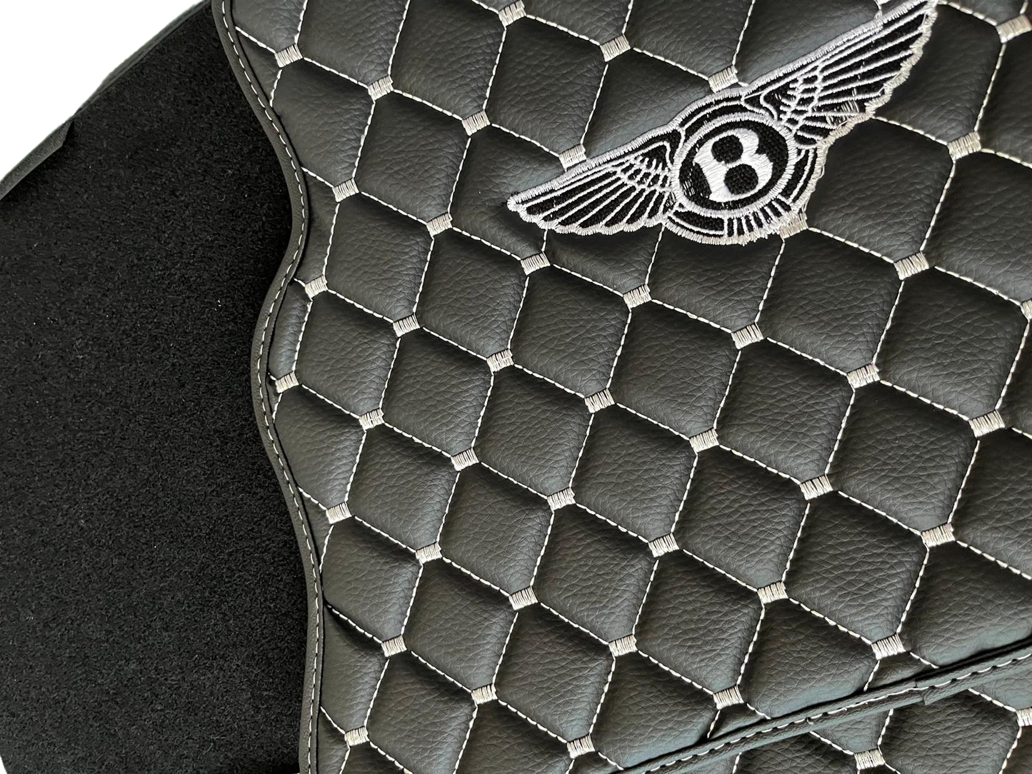 Bentley Leather Floor Mat Set Custom Made for All Models