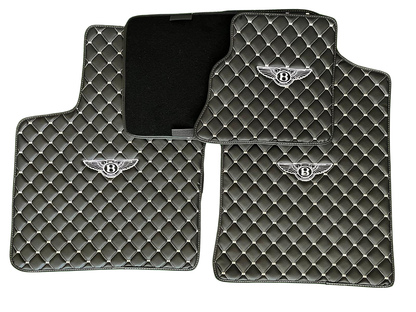 Bentley Leather Floor Mat Set Custom Made for All Models