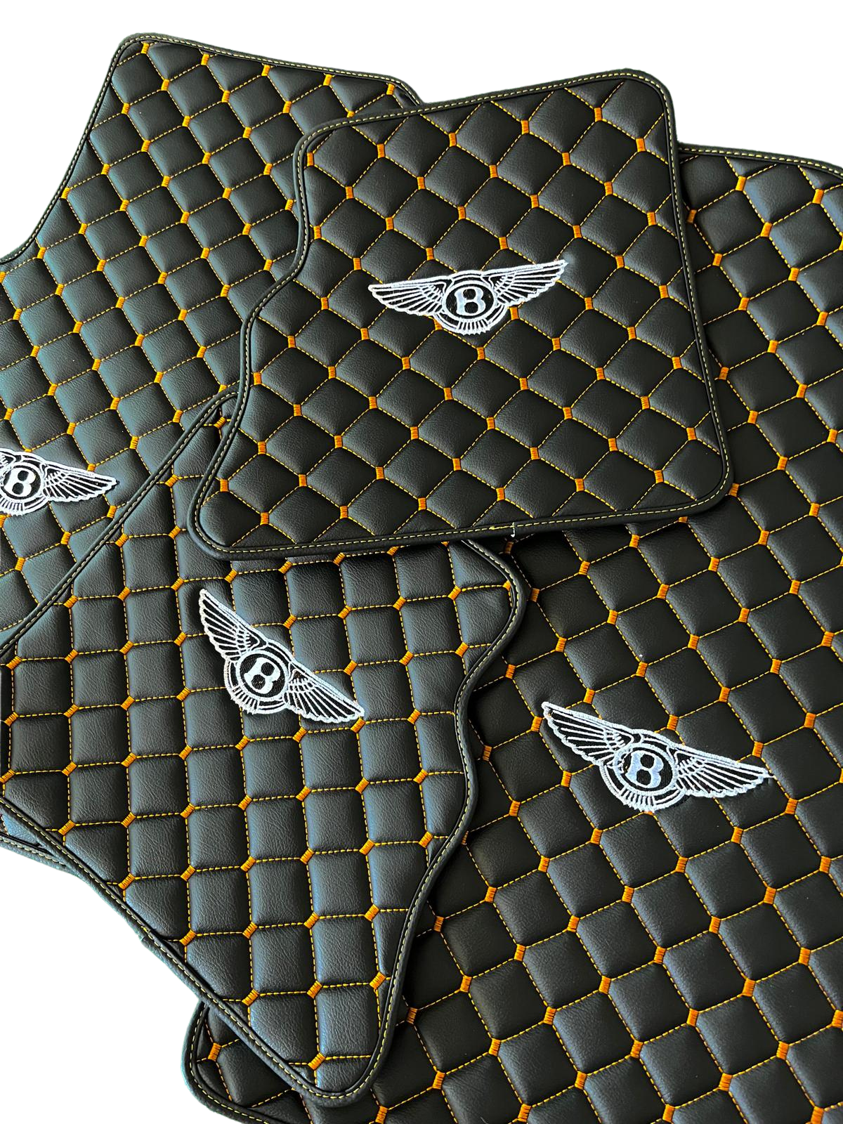 Bentley Leather Floor Mat Set Custom Made for All Models