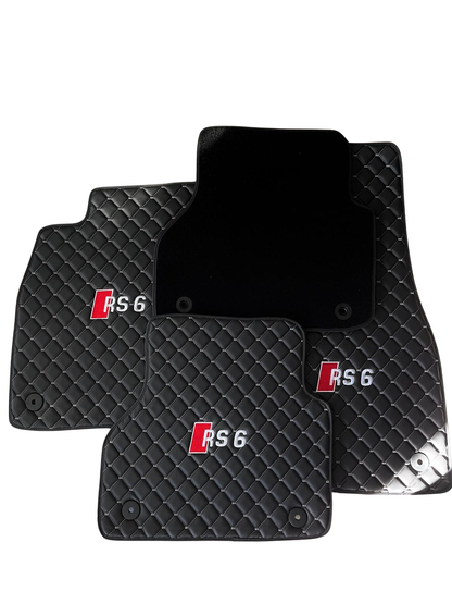 Audi RS6 Leder Fußmatten