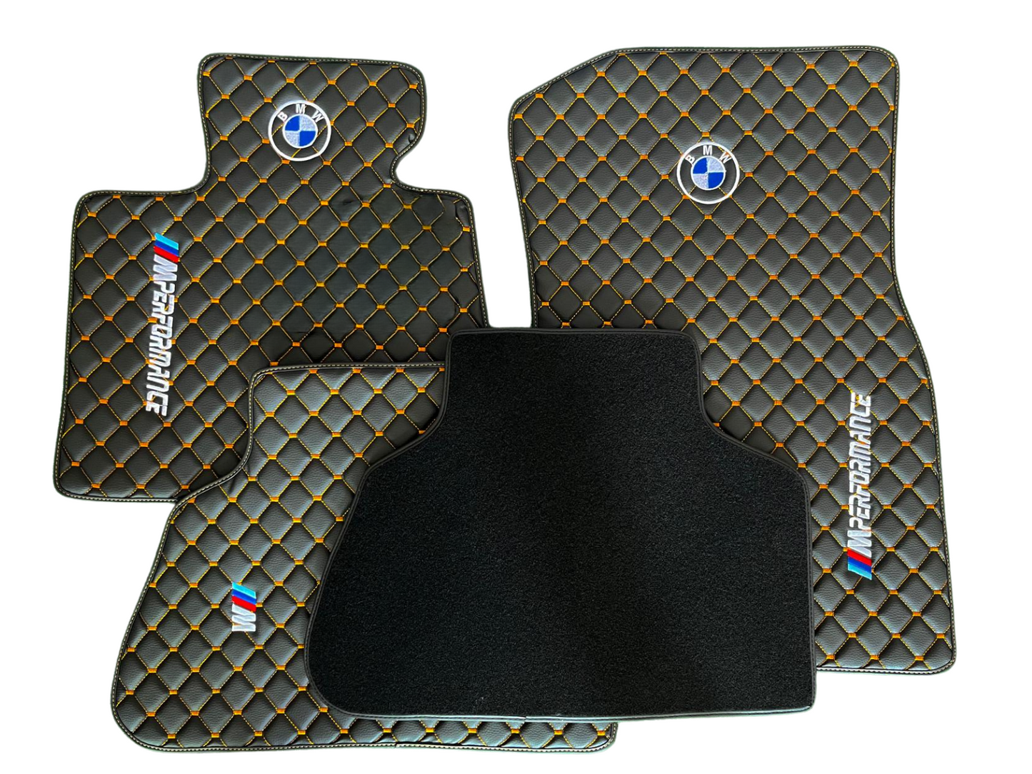 BMW M Serie Leder Fußmatten für alle Modelle Maßgefertigt
