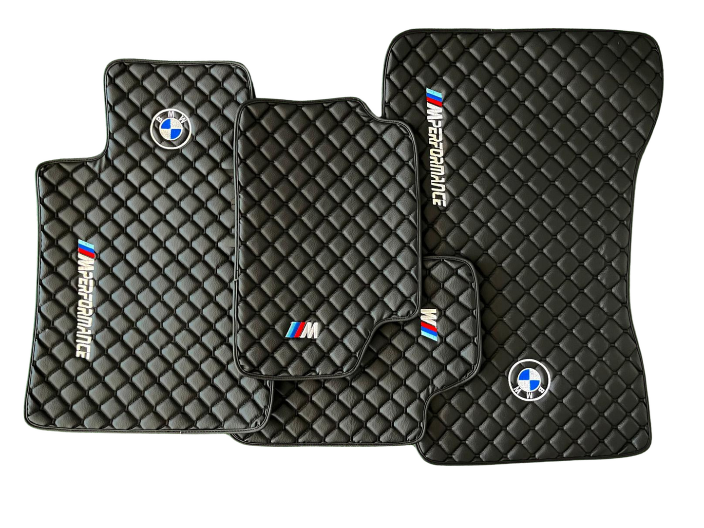 BMW M Serie Leder Fußmatten für alle Modelle Maßgefertigt