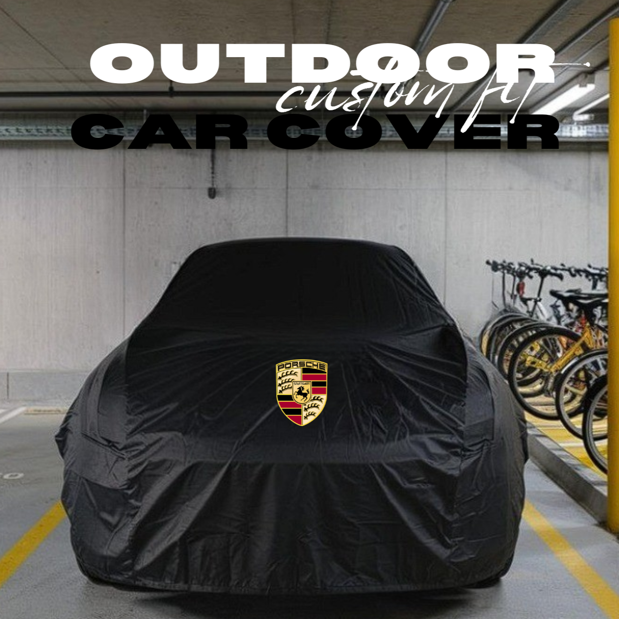 Porsche Autoabdeckung Indoor Outdoor  Maßgeschneidert für alle Modelle