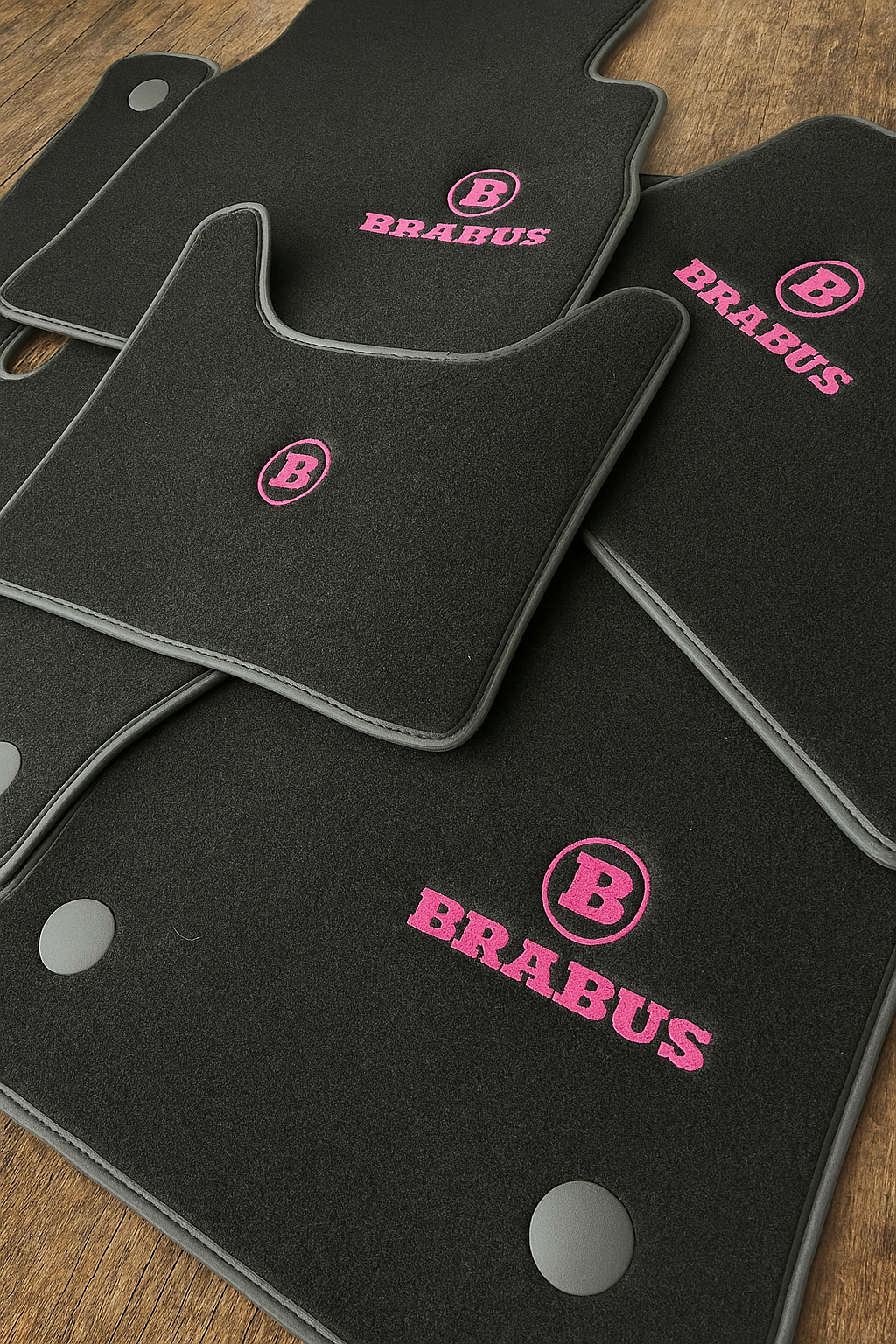 Brabus Fußmatten Set Maßgeschneidert Velour Premium Matte