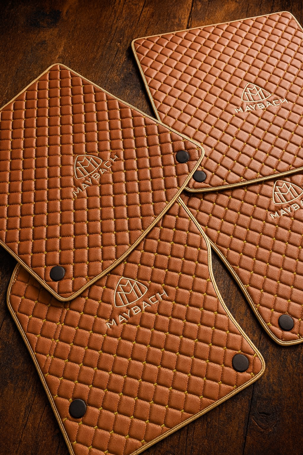 Maybach Leather Floor Mats for all Models Custom Made S550 S560 S580 GLS600