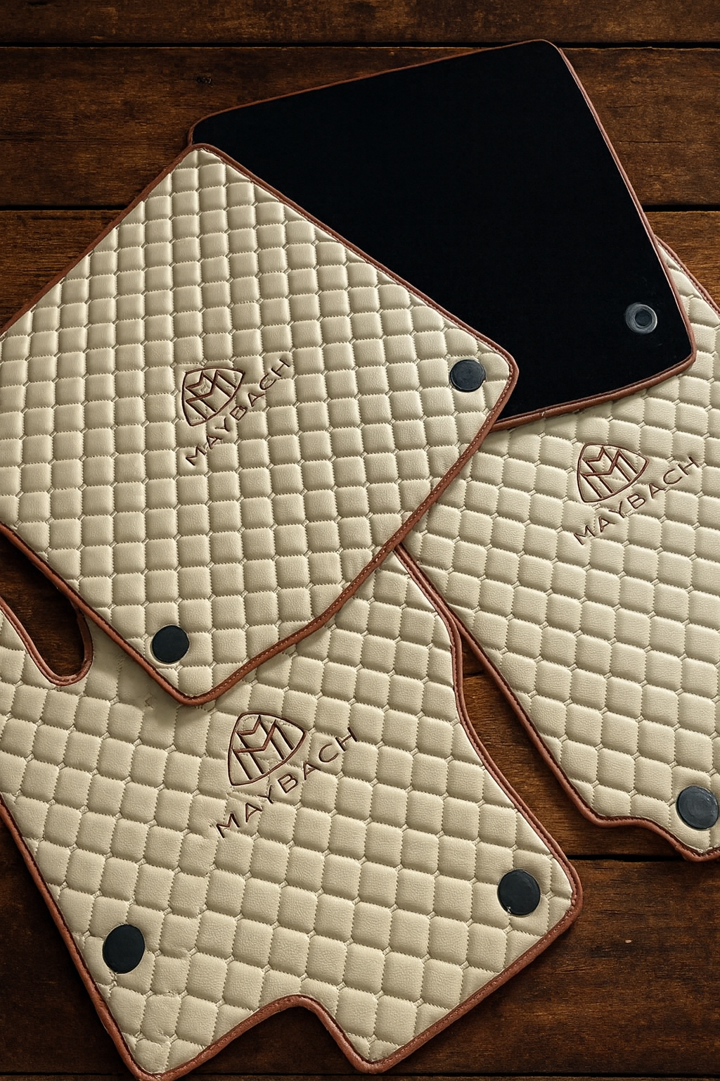 Maybach Leather Floor Mats for all Models Custom Made S550 S560 S580 GLS600