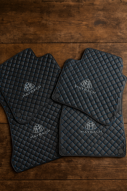 Maybach Leather Floor Mats for all Models Custom Made S550 S560 S580 GLS600