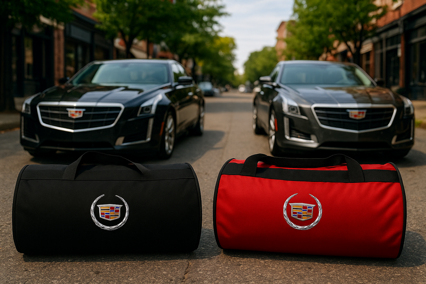 Cadillac Kofferraum Organizer 30x50 cm Auto Tasche für Ordnung & Reisen