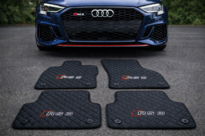 Audi RS3 Leather Floor Mats