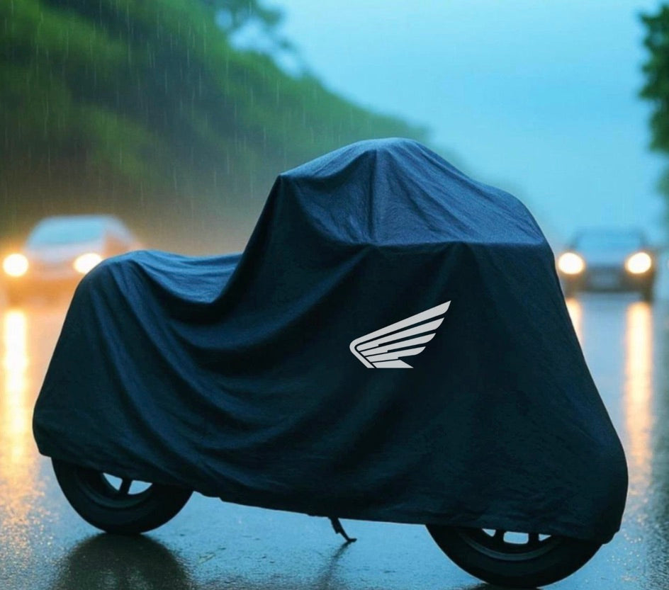 Honda Motorrad Schutzabdeckung für den Außenbereich – Widerstandsfähig gegen Regen, Sonne & Staub