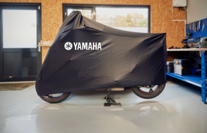 Yamaha Motorrad Schutzabdeckung für den Außenbereich – Widerstandsfähig gegen Regen, Sonne & Staub