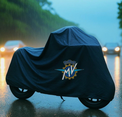 MV Motorcycle Outdoor Cover - Resistant to Rain, Sun & Dust