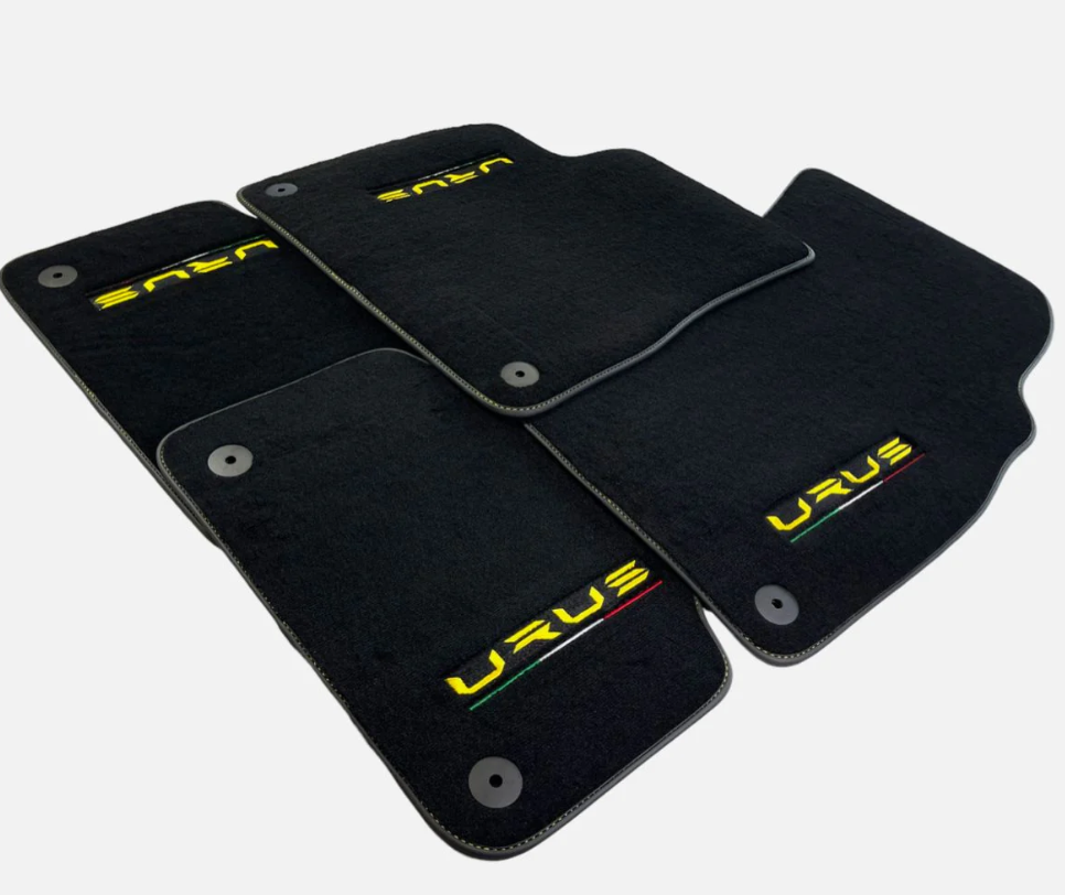 Lamborghini Urus Floor Mats Custom Velour Premium Mats