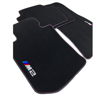 BMW M Serie Fußmatten Maßgeschneidert für alle Modelle M2 M3 M4 M5 M6 M8