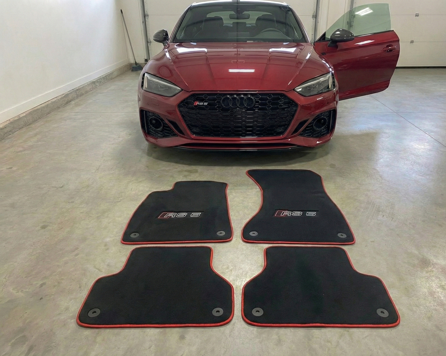 Audi Fußmatten für alle modelle Maßgeschneidert Velour