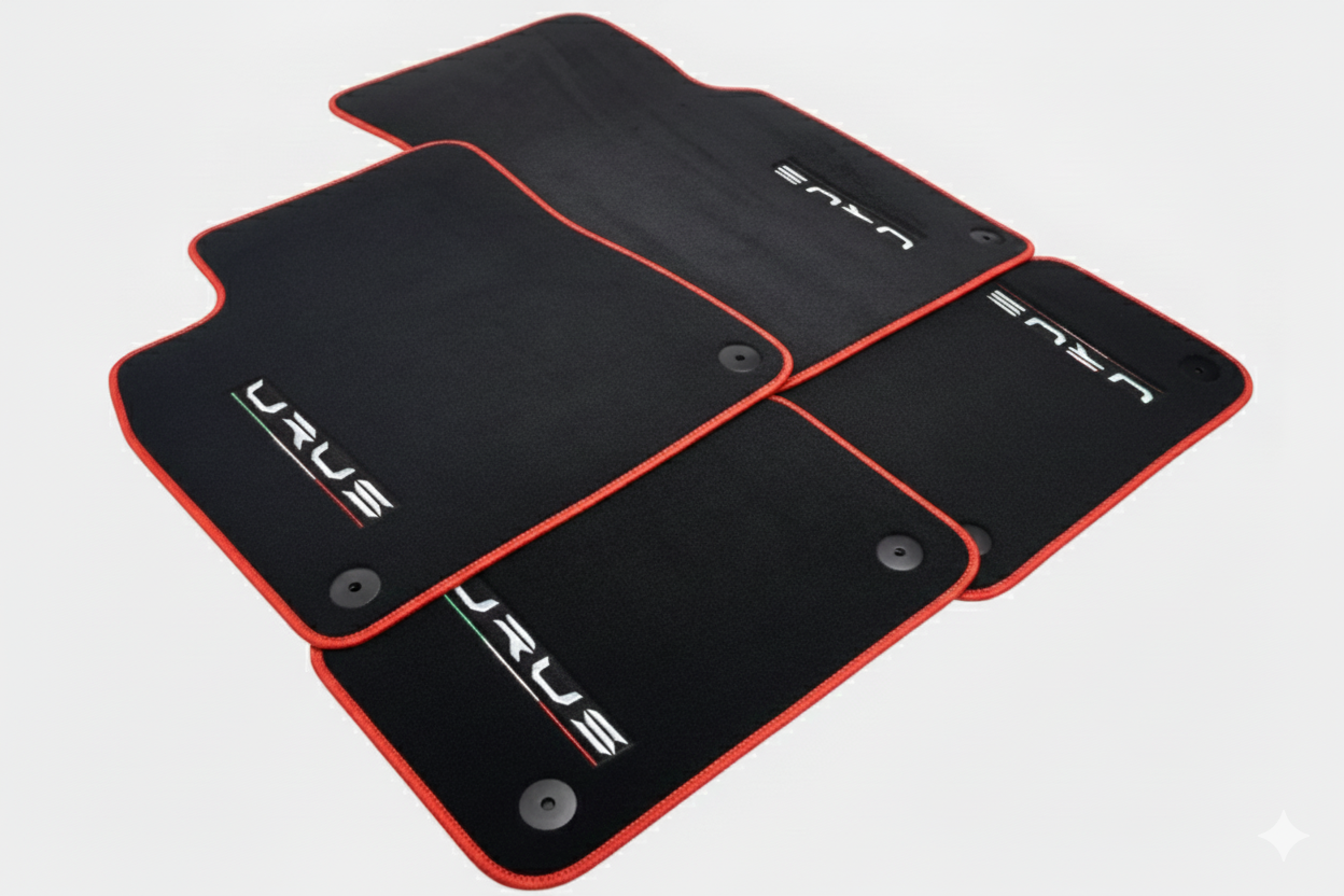 Lamborghini Urus Floor Mats Custom Velour Premium Mats
