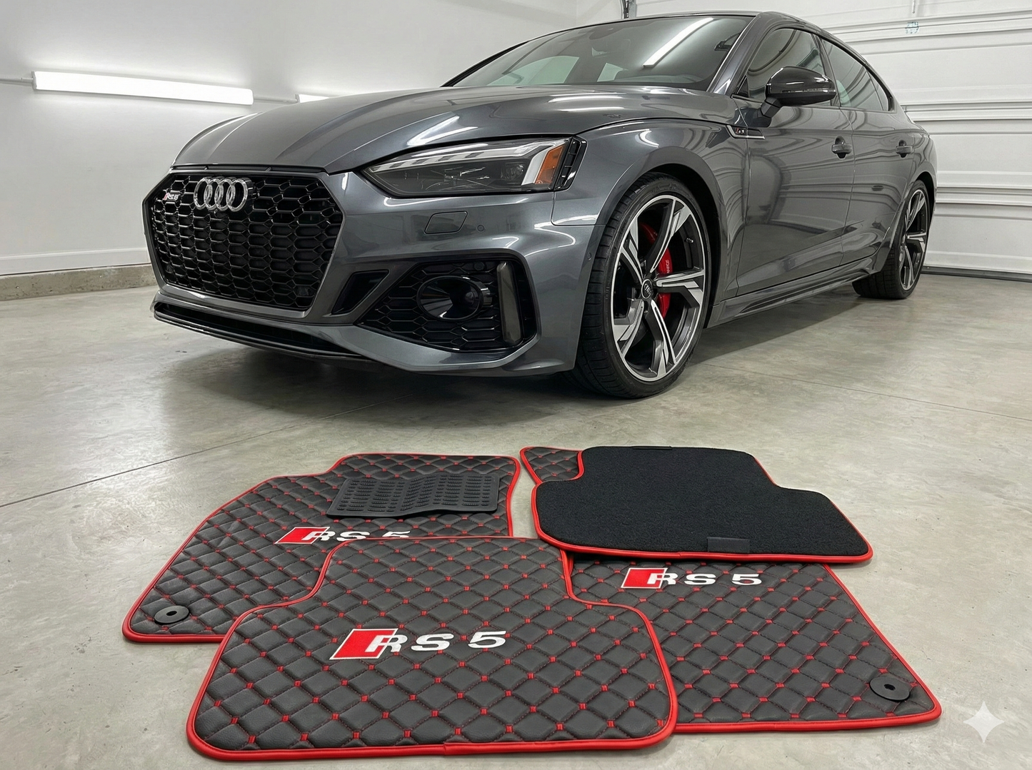Audi RS5 Leather Floor Mats