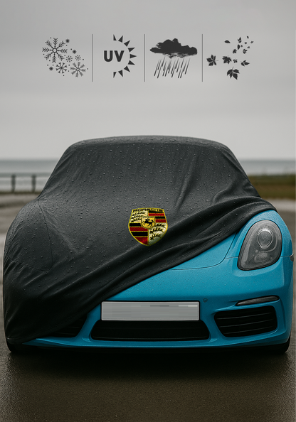 Porsche Autoabdeckung Indoor Outdoor  Maßgeschneidert für alle Modelle