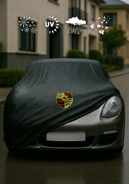 Porsche Autoabdeckung Indoor Outdoor  Maßgeschneidert für alle Modelle
