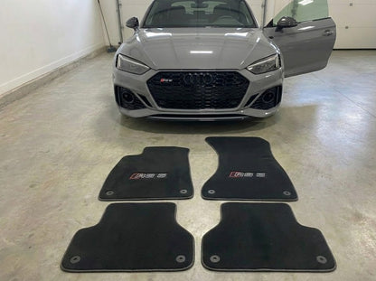 Audi Fußmatten für alle modelle Maßgeschneidert Velour