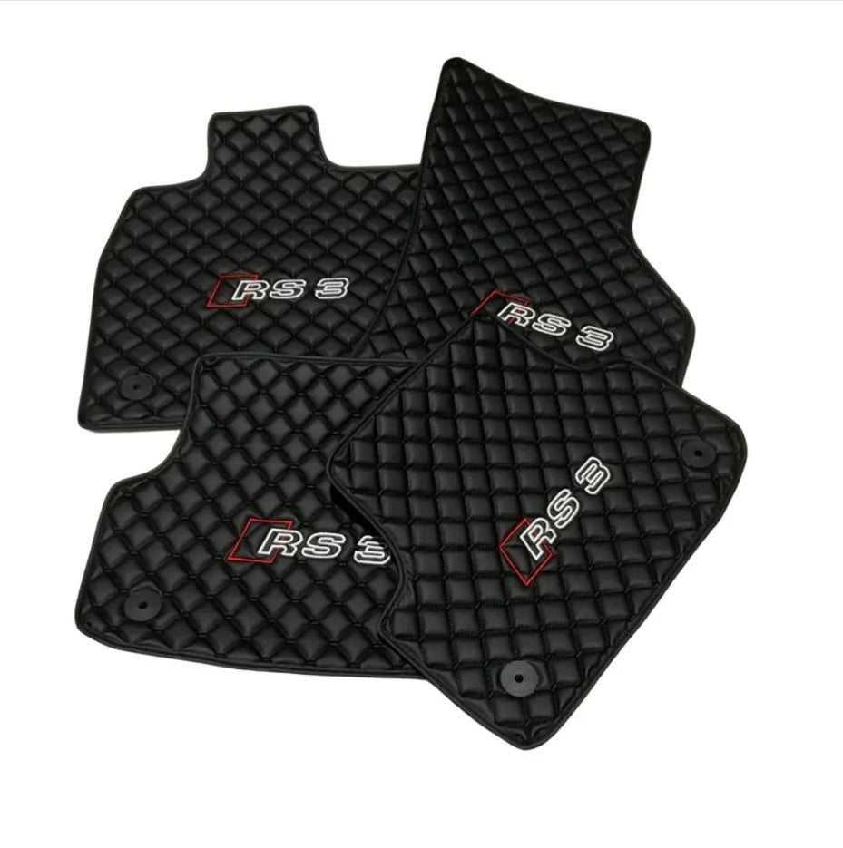 Audi RS3 Leather Floor Mats