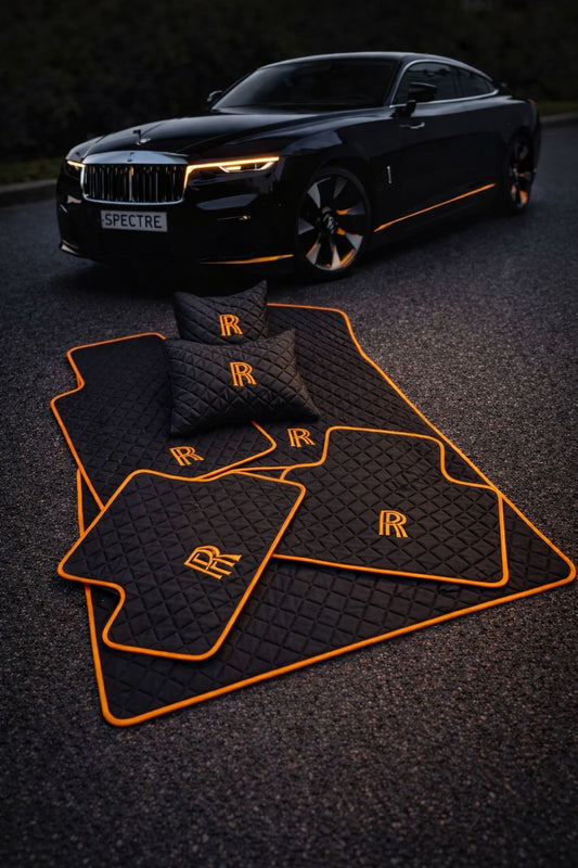 Rolls Royce Leder Fußmatten Set