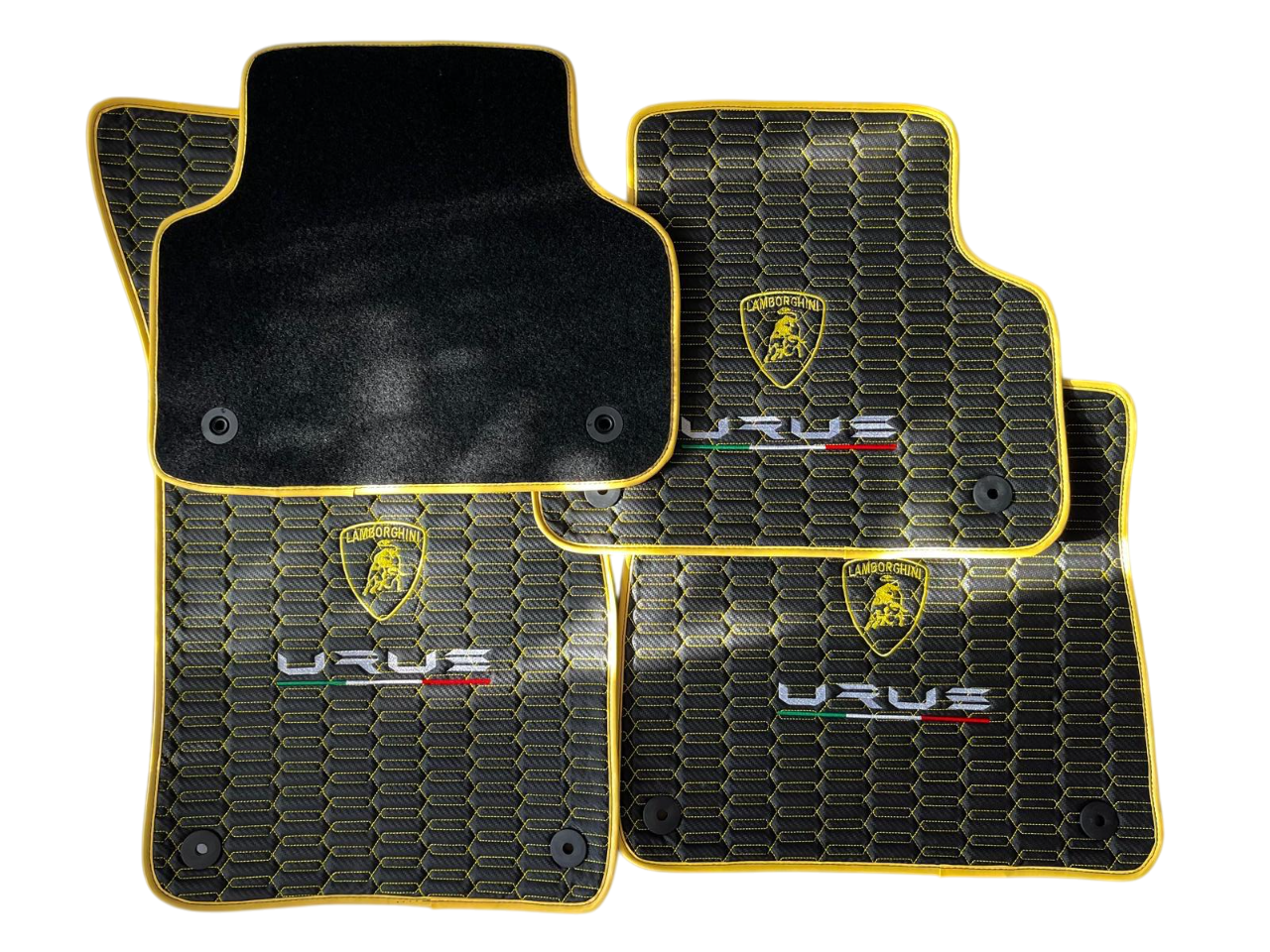 Lamborghini Urus Floor Mat Set Leather Cushion Trunk Mat