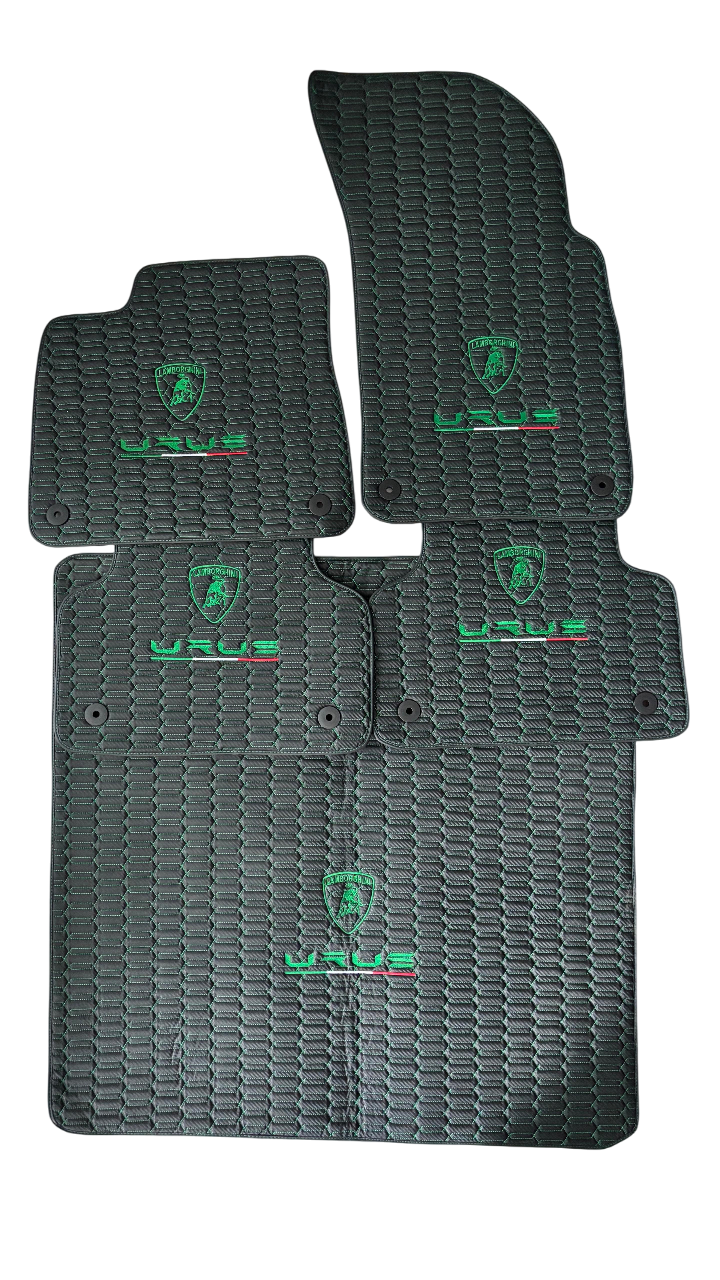 Lamborghini Urus Floor Mat Set Leather Cushion Trunk Mat