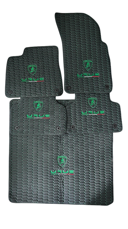 Lamborghini Urus Floor Mat Set Leather Cushion Trunk Mat