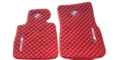 BMW M Serie Leder Fußmatten für alle Modelle Maßgefertigt