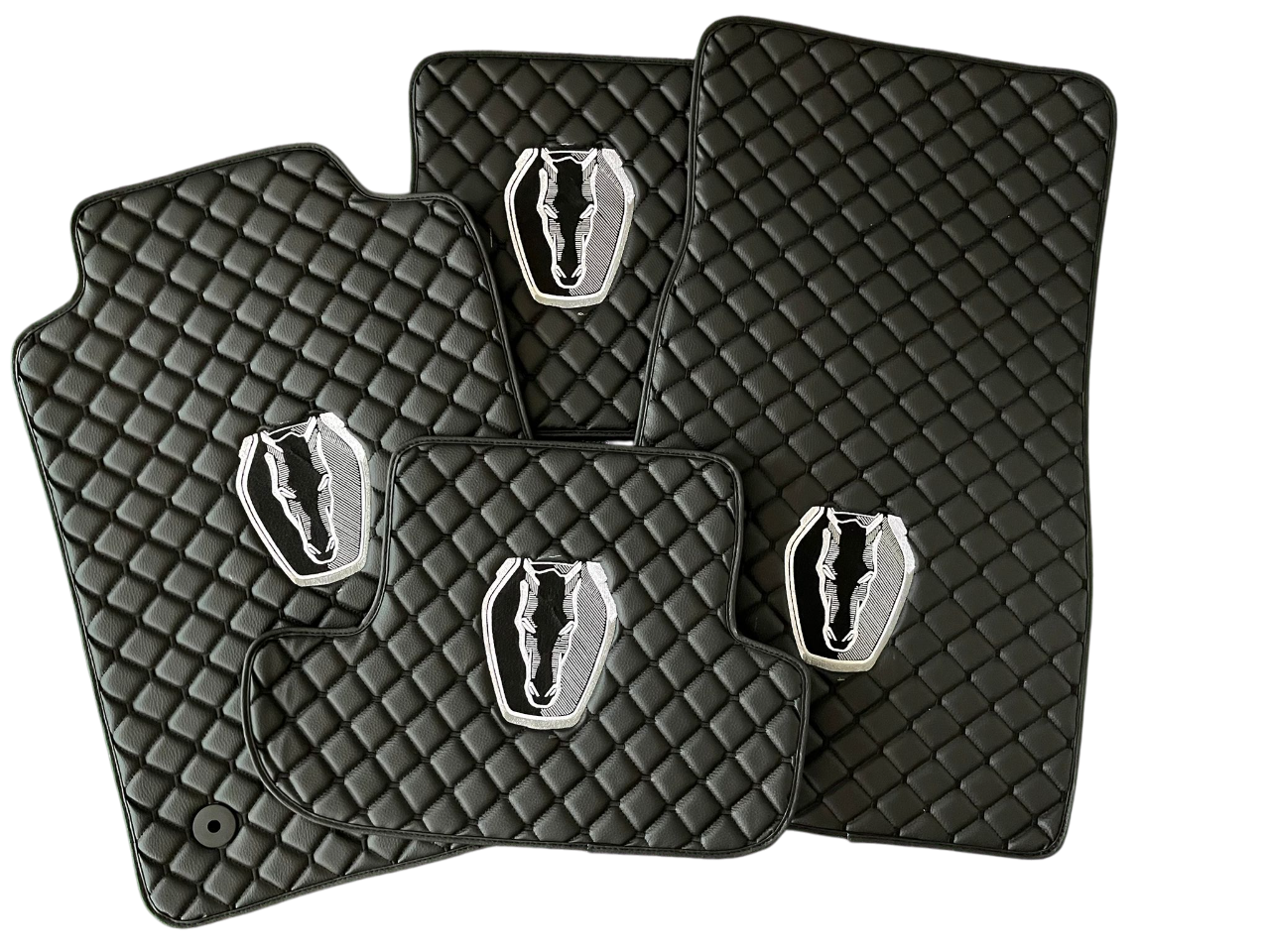 Mustang Dark Horse Leder Fußmatte