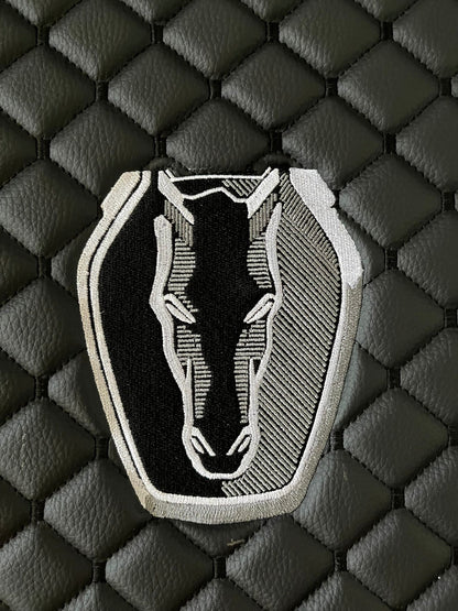 Mustang Dark Horse Leder Fußmatte