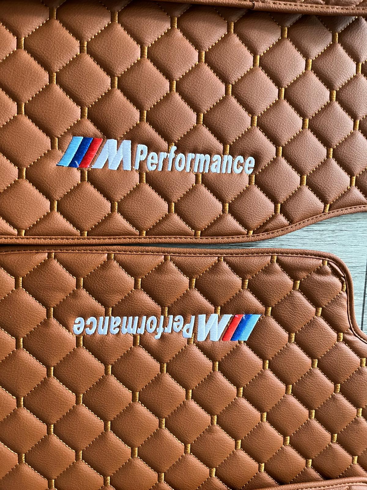 For BMW M2 Leder Fußmatten Maßgeschneidert