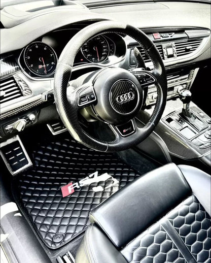 Audi RS7 Leather Floor Mats