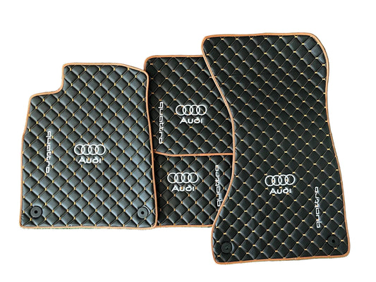 Audi Fußmatten für alle modelle Maßgeschneidert RS3 RS4 RS5 RS6 RS7 Sline