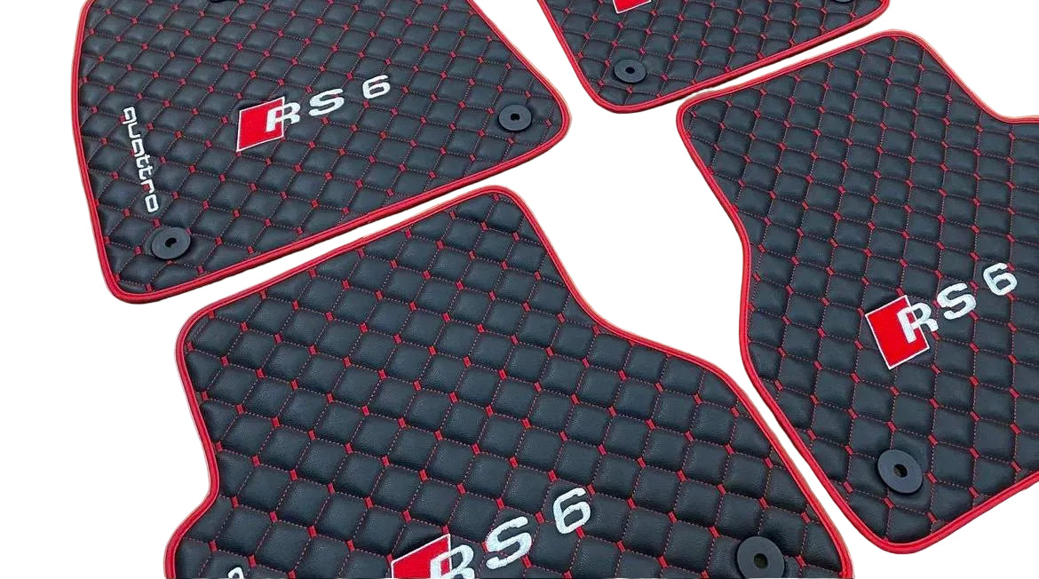 Audi Floor Mats for all models Custom Made RS3 RS4 RS5 RS6 RS7 Sline