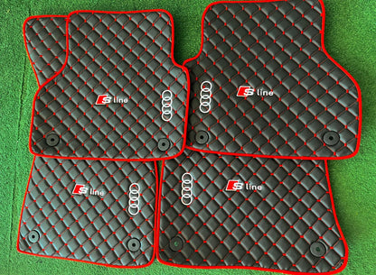 Audi Floor Mats for all models Custom Made RS3 RS4 RS5 RS6 RS7 Sline