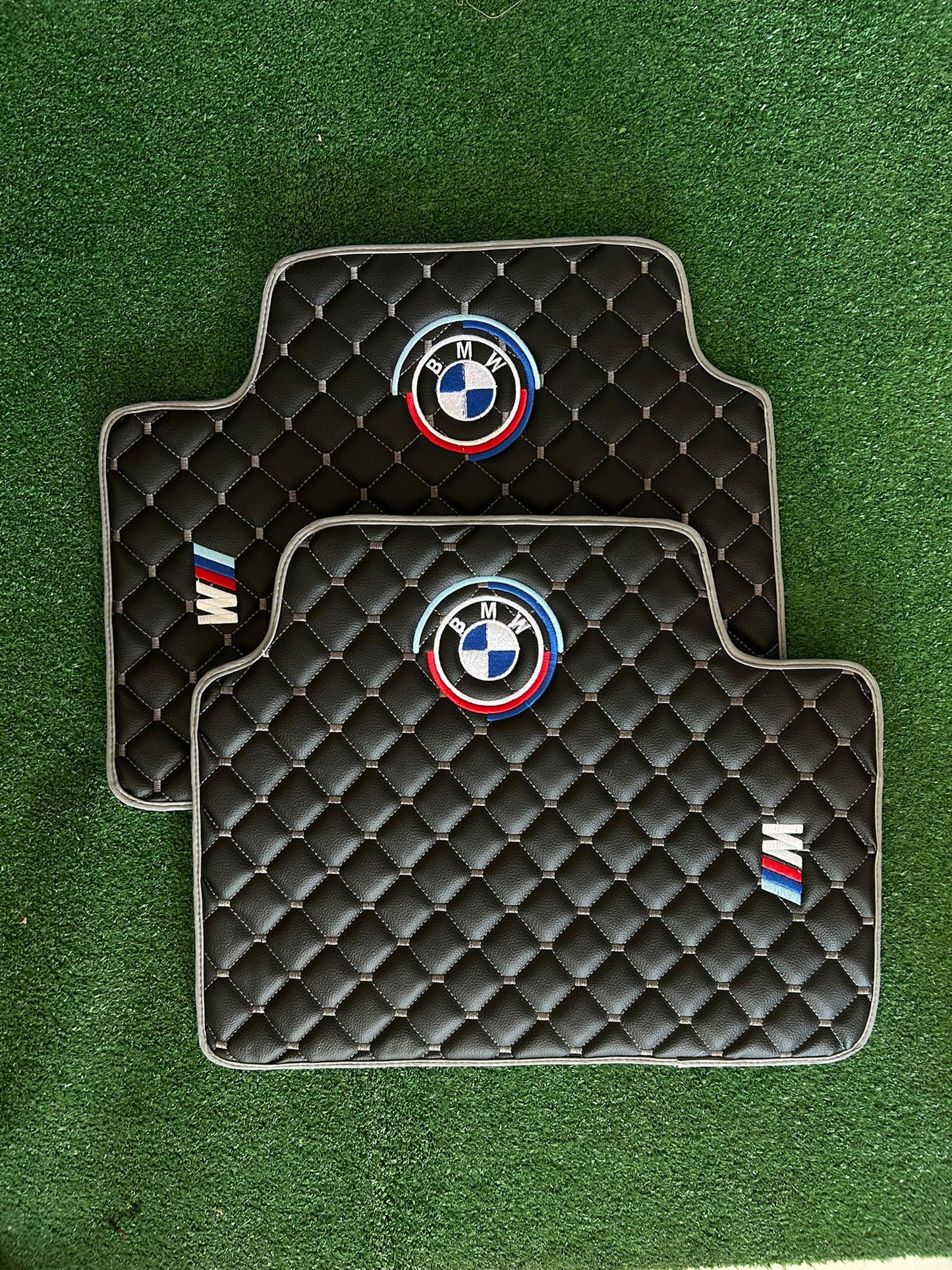 For BMW M2 Leder Fußmatten Maßgeschneidert