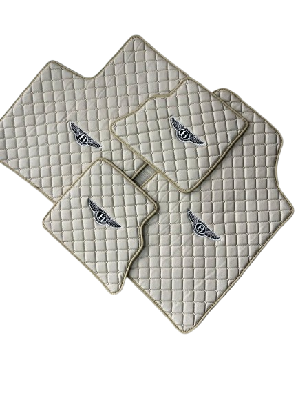 Bentley Leather Floor Mat Set Custom Made for All Models
