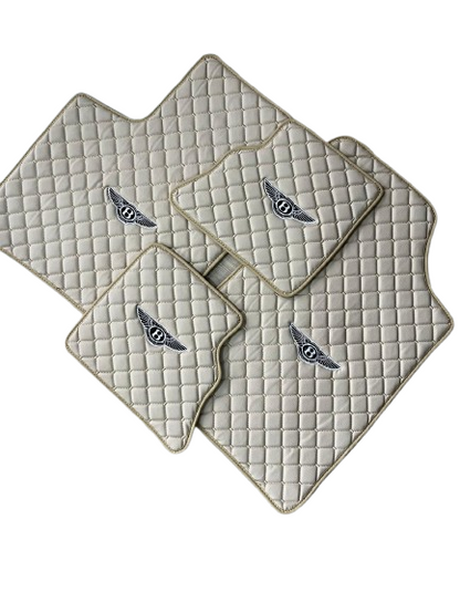 Bentley Leather Floor Mat Set Custom Made for All Models