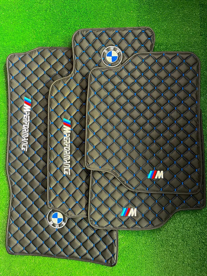 BMW M6 Leder Fußmatten Maßgeschneidert
