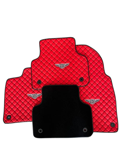 Bentley Leather Floor Mat Set Custom Made for All Models